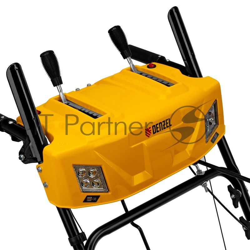 Бензиновая снегоуборочная машина SBM 610S PRO, 212cc, эл.старт, фара, обогрев// Denzel