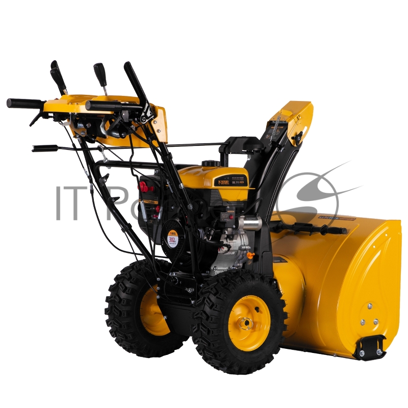 Бензиновая снегоуборочная машина SBL 711D PRO, 302cc, эл.старт, фара, обогрев, блок. дифф.// Denzel