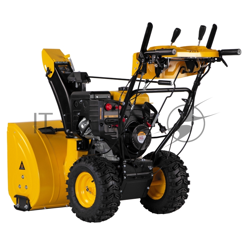 Бензиновая снегоуборочная машина SBL 711D PRO, 302cc, эл.старт, фара, обогрев, блок. дифф.// Denzel