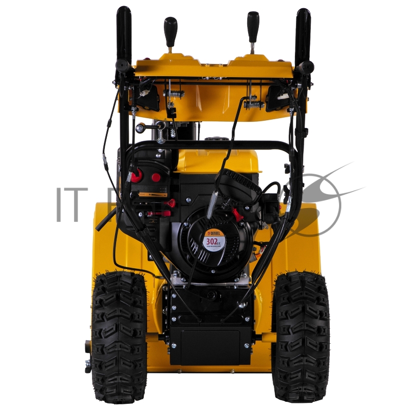 Бензиновая снегоуборочная машина SBL 711D PRO, 302cc, эл.старт, фара, обогрев, блок. дифф.// Denzel