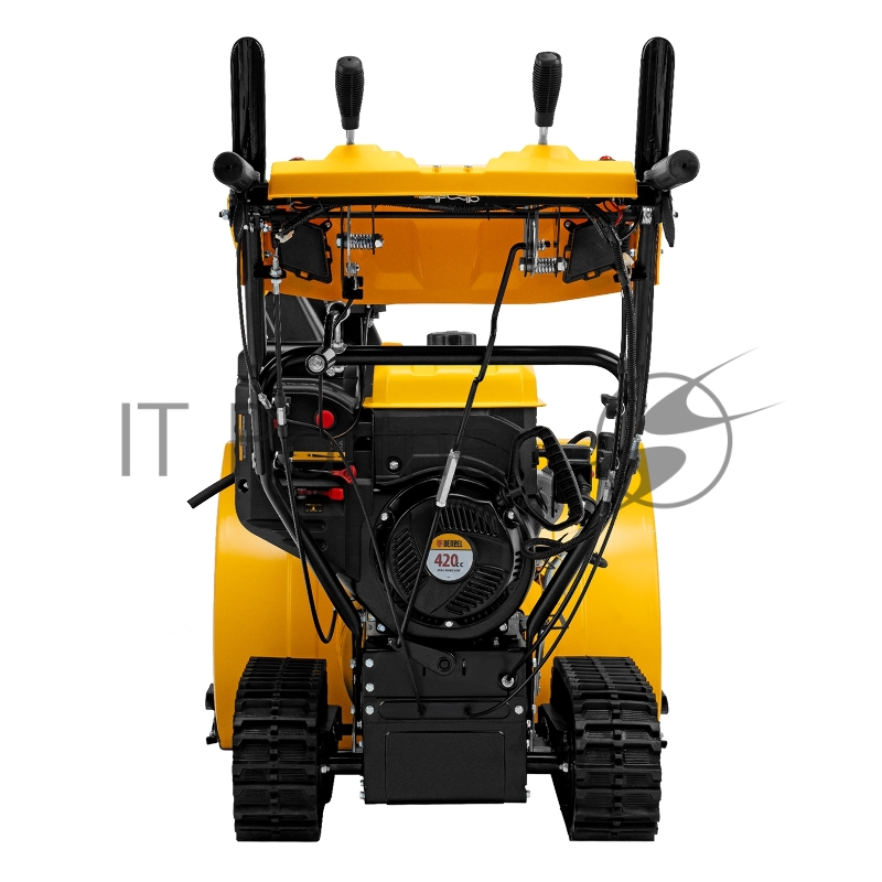 Бензиновая снегоуборочная машина SBL 711DT PRO, 420cc, гусеницы, эл.старт, блок. дифф.// Denzel
