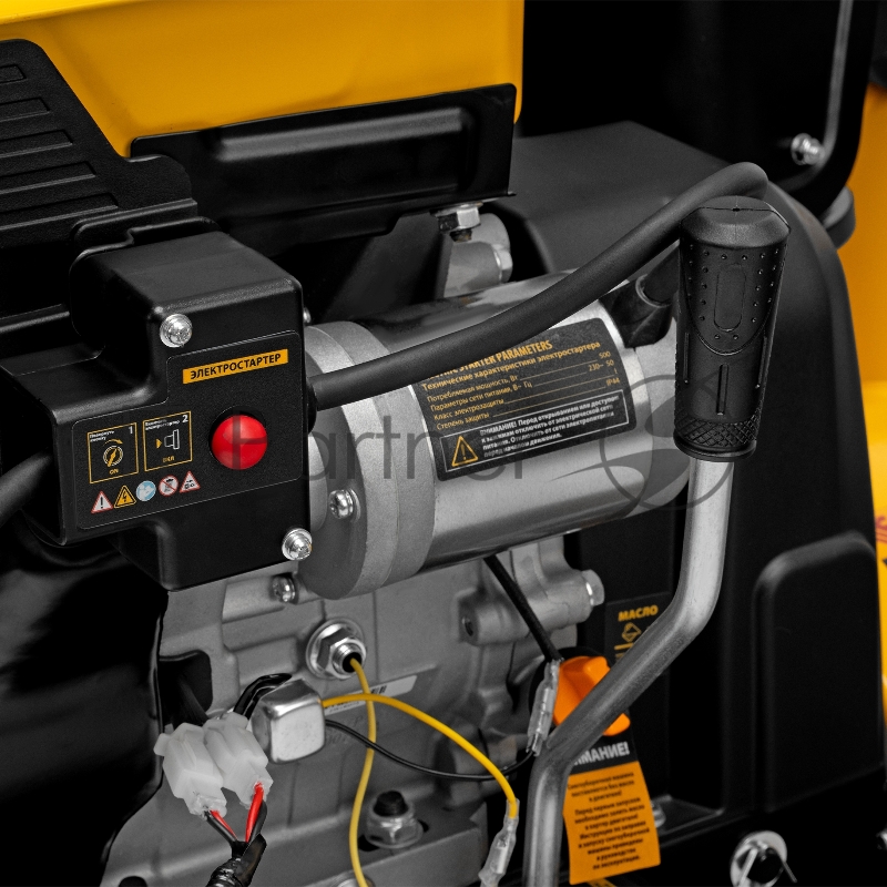 Бензиновая снегоуборочная машина SBL 711DT PRO, 420cc, гусеницы, эл.старт, блок. дифф.// Denzel