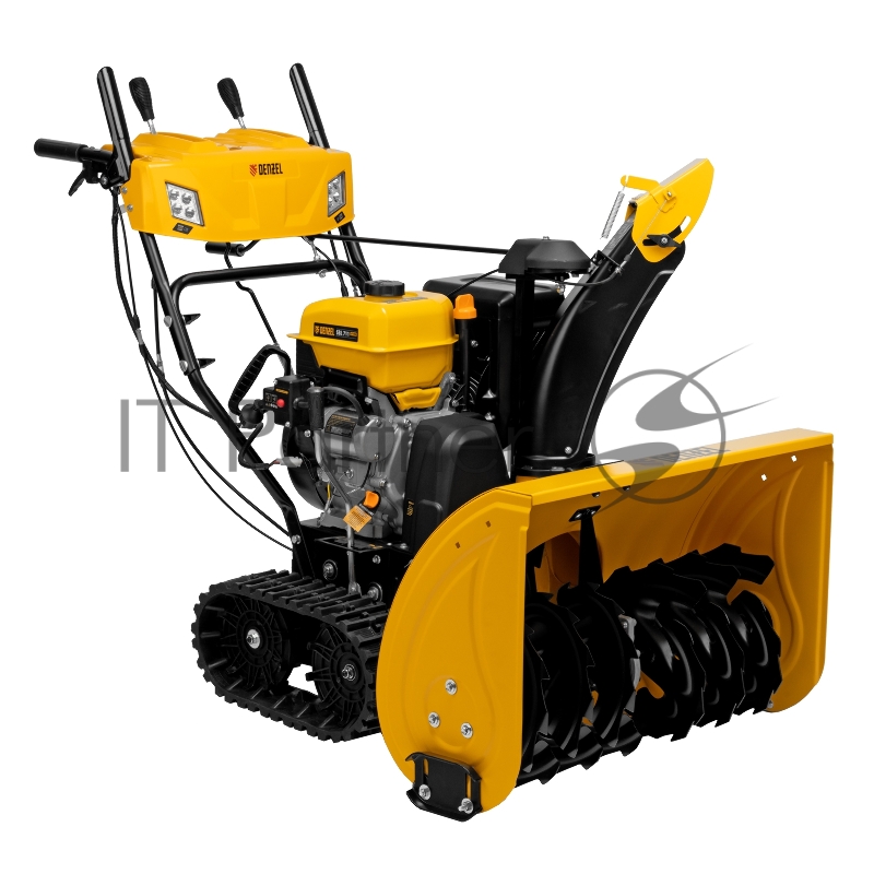 Бензиновая снегоуборочная машина SBL 711DT PRO, 420cc, гусеницы, эл.старт, блок. дифф.// Denzel