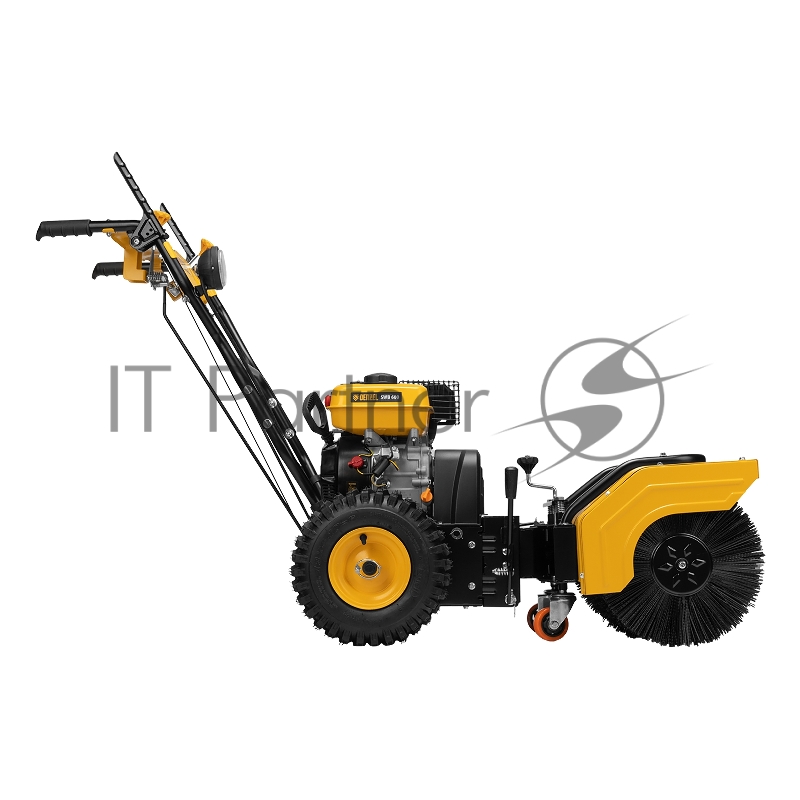 Гибридная снегоуборочная машина с функц. подметания SWB-600, 212 сс, руч. старт, 2 насадки// Denzel