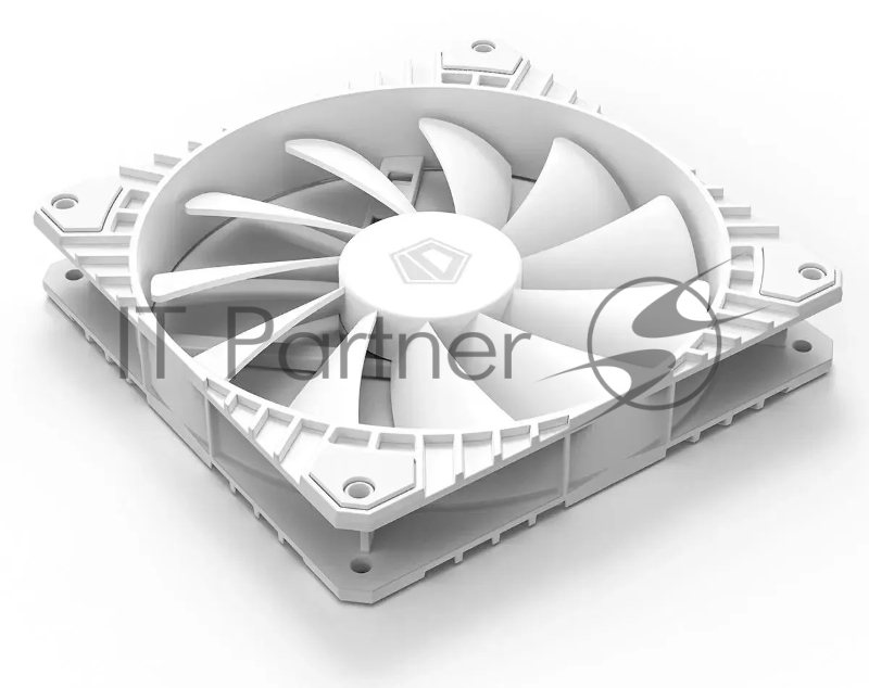 Вентилятор ID-Cooling WF-14025-XT WHITE V2 140x140mm 4-pin 17-33dB 180gr Ret