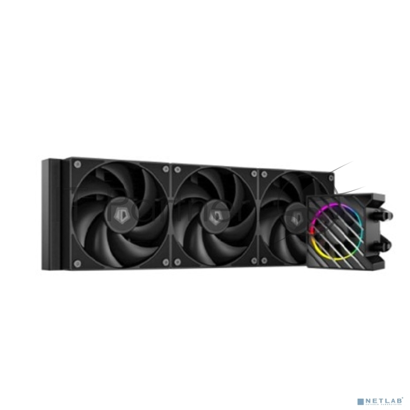 Система водяного охлаждения ID-Cooling DASHFLOW 360 XT LITE Soc-AM5/AM4/1151/1200/2066/1700 4-pin 16-34dB Al+Cu 350W LED Ret