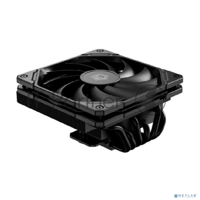 Устройство охлаждения(кулер) ID-Cooling IS-67-XT BLACK Soc-AM5/AM4/1151/1200/1700 4-pin 16-35dB Al+Cu 150W 500gr Ret