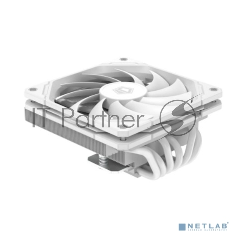 Устройство охлаждения(кулер) ID-Cooling IS-67-XT WHITE Soc-AM5/AM4/1151/1200/1700 4-pin 16-35dB Al+Cu 150W 500gr Ret