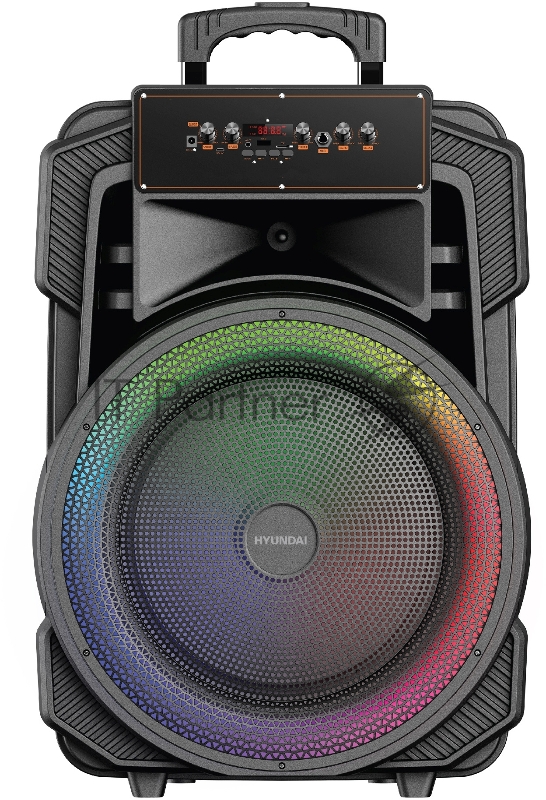 Минисистема Hyundai H-MC1295 черный 35Вт FM USB BT micro SD