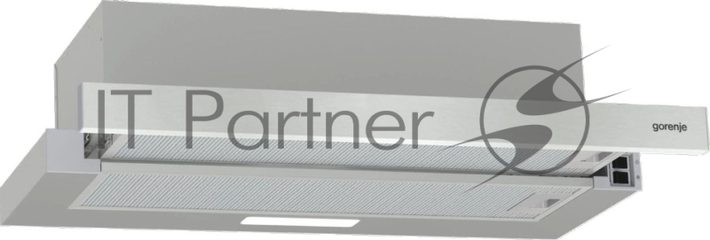 Вытяжка встраиваемая Gorenje TH606E4X нержавеющая сталь управление: кнопочное (1 мотор)