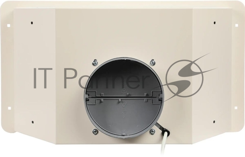 Вытяжка встраиваемая Hyundai HBB 6035 BE бежевый управление: кнопочное (1 мотор)