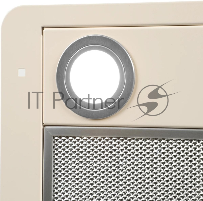 Вытяжка встраиваемая Hyundai HBB 6035 BE бежевый управление: кнопочное (1 мотор)