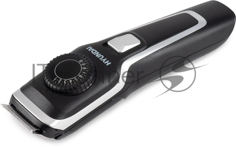 Машинка для стрижки Hyundai H-HC7127 черный 5Вт (насадок в компл:1шт)