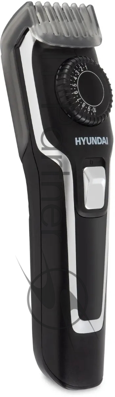 Машинка для стрижки Hyundai H-HC7127 черный 5Вт (насадок в компл:1шт)