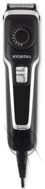 Машинка для стрижки Hyundai H-HC7127 черный 5Вт (насадок в компл:1шт)