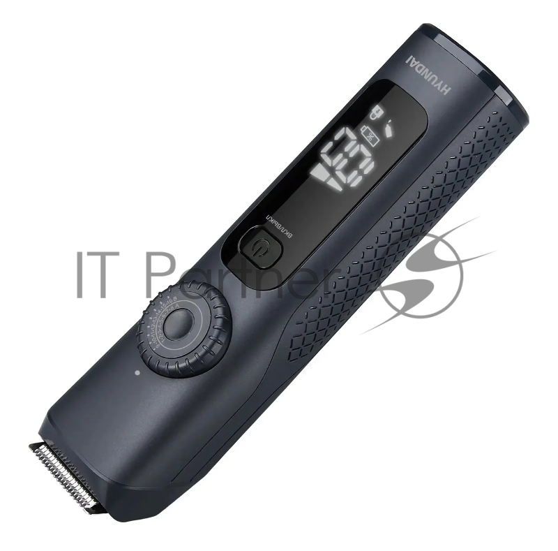 Триммер Hyundai H-HT6065 черный (насадок в компл:2шт)