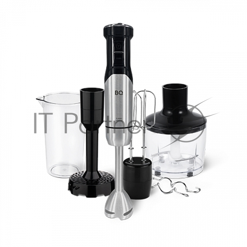 Блендер BQ HB421PS Steel-Black. Мощность 1400Вт/ Режим Турбо/ 4 в1: Насадка для пюре + блендер+ миксер + измельчитель / 4-лепестковый нож из нержавеющей стали/ Двойная защита: от перегрузки, от перегрева/Параметри электропитания: 220-240 В,50-60 Гц