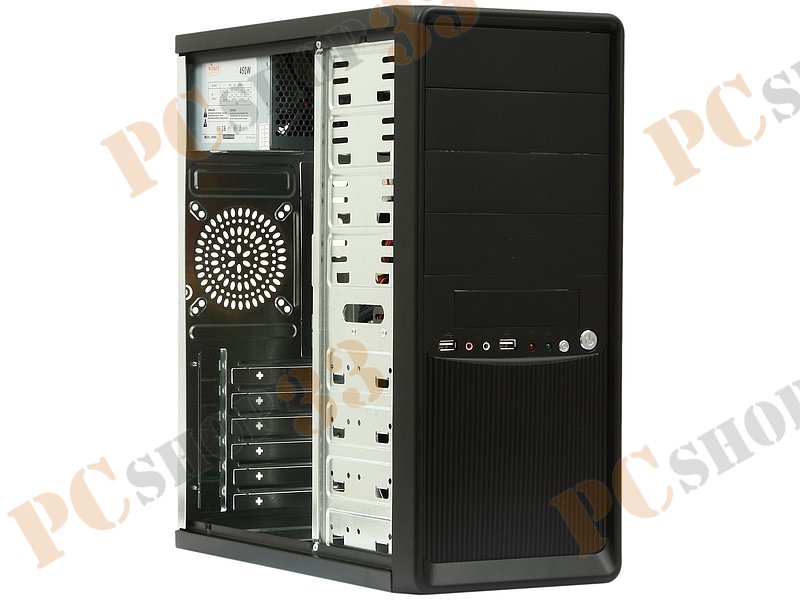 Корпус Miditower Winard Benco 3010, ATX, черный (450Вт)