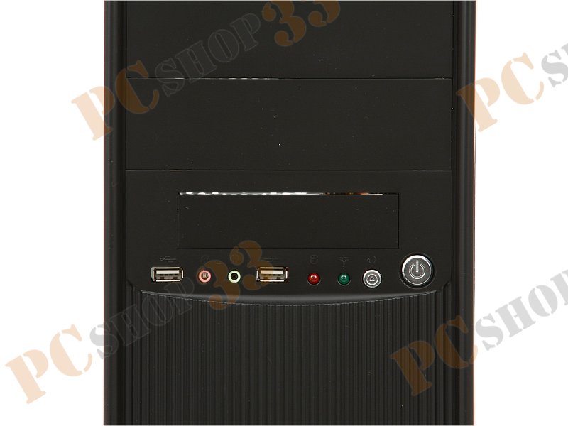 Корпус Miditower Winard Benco 3010, ATX, черный (450Вт)