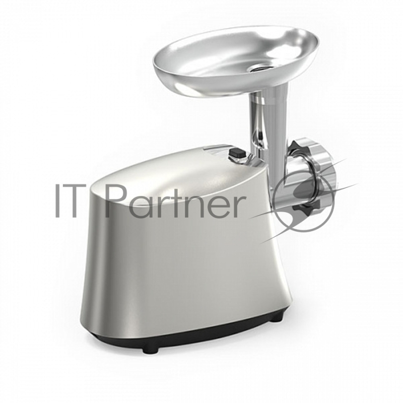 Мясорубка BQ MG2003 Silver. Мощность 2100 Вт / Вместимость загрузочного лотка 2,5 кг / Производительность 2 кг/мин / Скорость вращения шнека до 230 об/мин / Насадка для колбасок и кеббе в комплекте / Металлические диски 3 мм + 5 мм + 7 мм / Длина сет