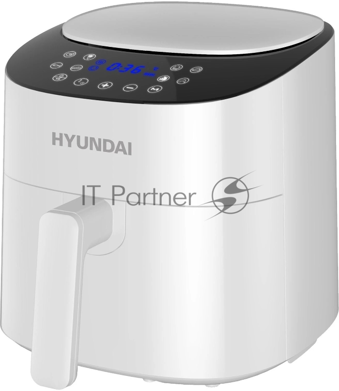 Аэрогриль Hyundai HYF-4055 1500Вт белый/черный