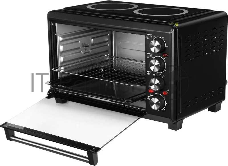 Мини-печь Hyundai MIO-HY086 38л. 1600Вт черный