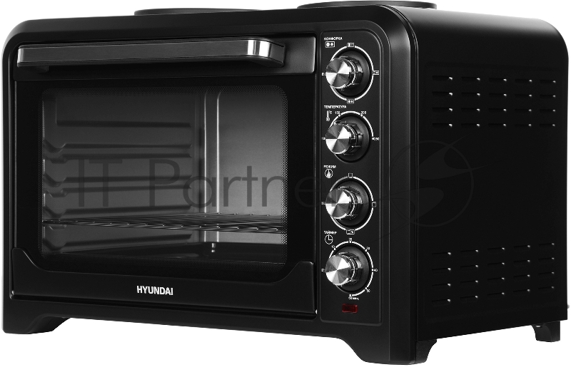 Мини-печь Hyundai MIO-HY098 42л. 1600Вт черный