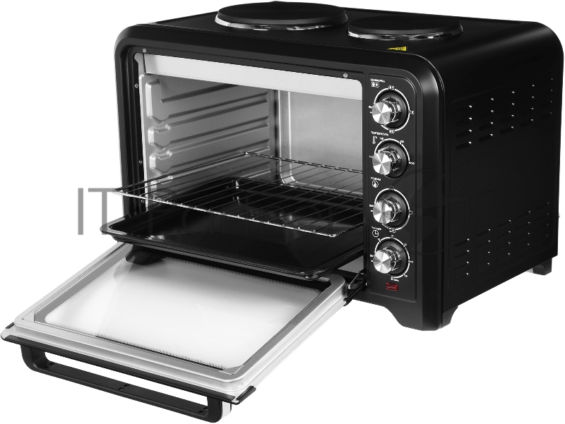 Мини-печь Hyundai MIO-HY098 42л. 1600Вт черный