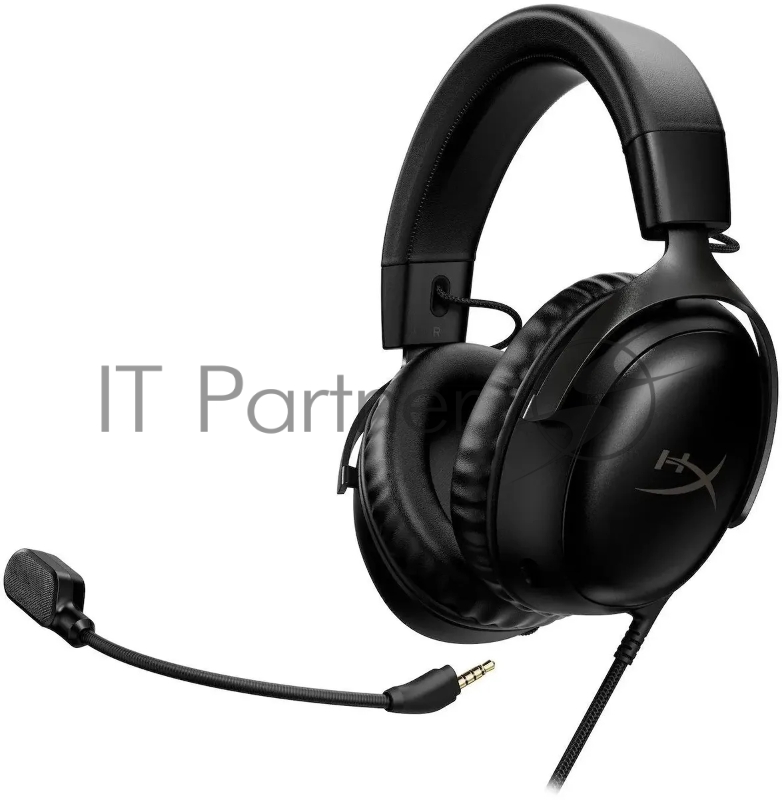 Наушники с микрофоном HyperX Cloud III черный 1.2м мониторные оголовье (727A8AA)