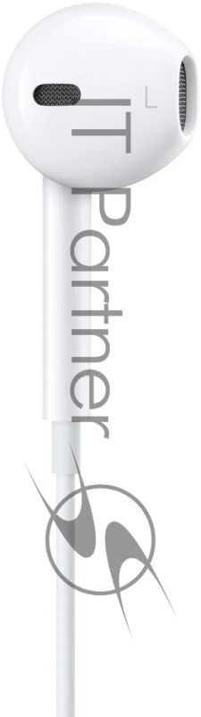 Гарнитура вкладыши Apple EarPods A3046 1.1м белый проводные в ушной раковине (MTJY3ZE/A)