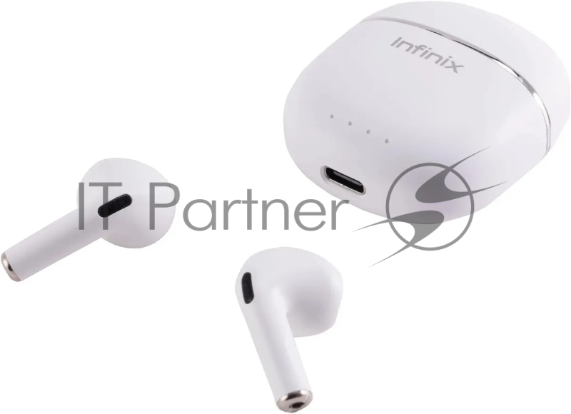 Гарнитура вкладыши Infinix XBuds XE23 белый беспроводные bluetooth в ушной раковине (10311755)