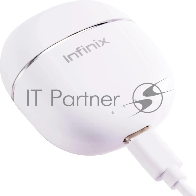 Гарнитура вкладыши Infinix XBuds XE23 белый беспроводные bluetooth в ушной раковине (10311755)