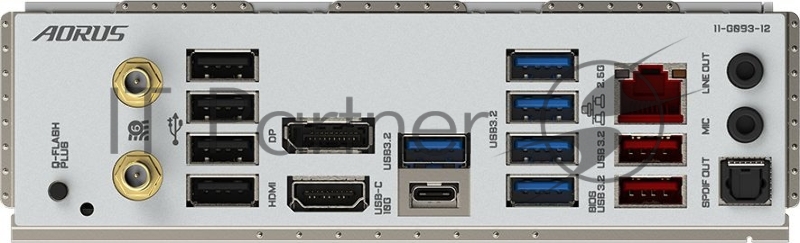 Материнская плата Gigabyte B650M A ELITE AX ICE SocketAM5 AMD B650 4xDDR5 mATX AC`97 8ch(7.1) 2.5Gg RAID+HDMI+DP