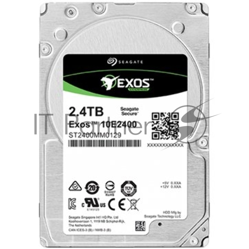 Жесткий диск 2.4TB SAS 12Gb/s Seagate ST2400MM0129 2.5 Exos eMLC 16GB 10000rpm 256MB 512e