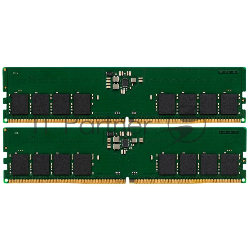 Оперативная память Kingston DRAM 32GB 4800MHz DDR5 Non-ECC CL40 DIMM (Kit of 2) 1Rx8 EAN: 740617325102