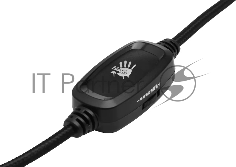 Наушники с микрофоном A4Tech Bloody G260p черный 2м мониторные USB оголовье (G260P)