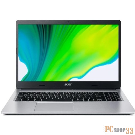Ноутбук Acer Aspire 3 A315-23 Pentium Silver N5030 4Gb SSD256Gb Intel UHD Graphics 15.6 IPS FHD (1920x1080) noOS silver WiFi BT Cam (NX.HUTEX.039)