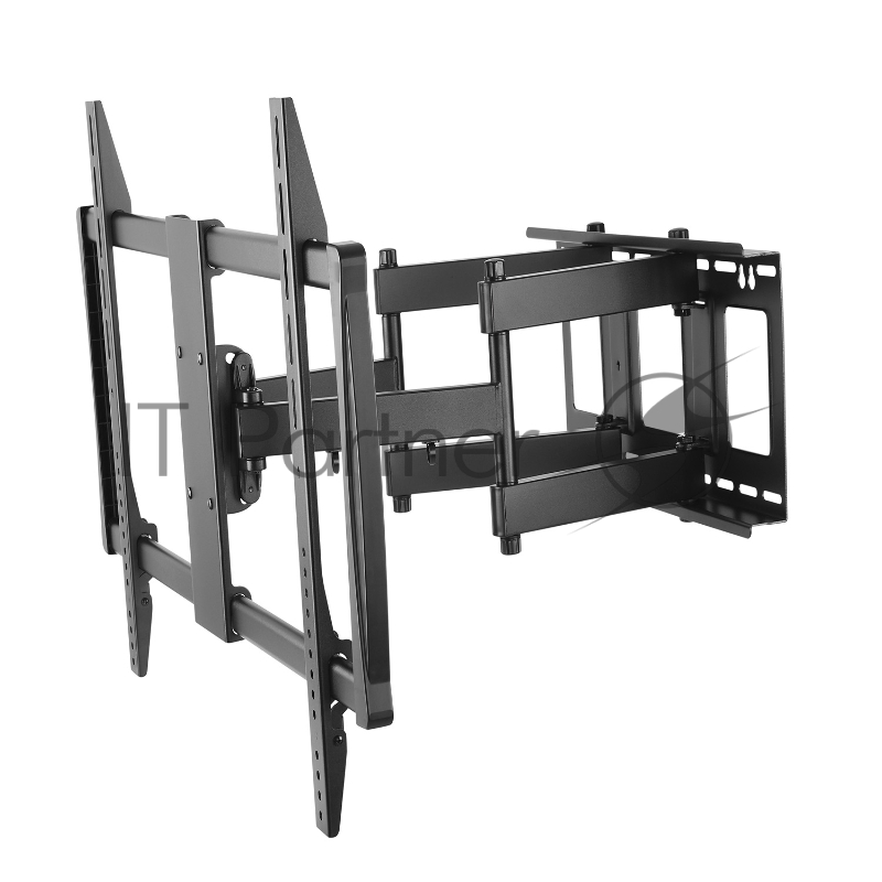 Кронштейн для телевизора 60-100, наклонно-поворотный, двойное колено, серия PROFI REXANT