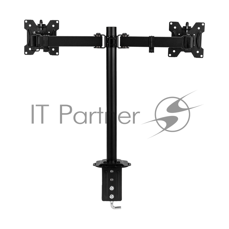 Кронштейн для двух мониторов 13-32, одно колено настольный, серия офис REXANT