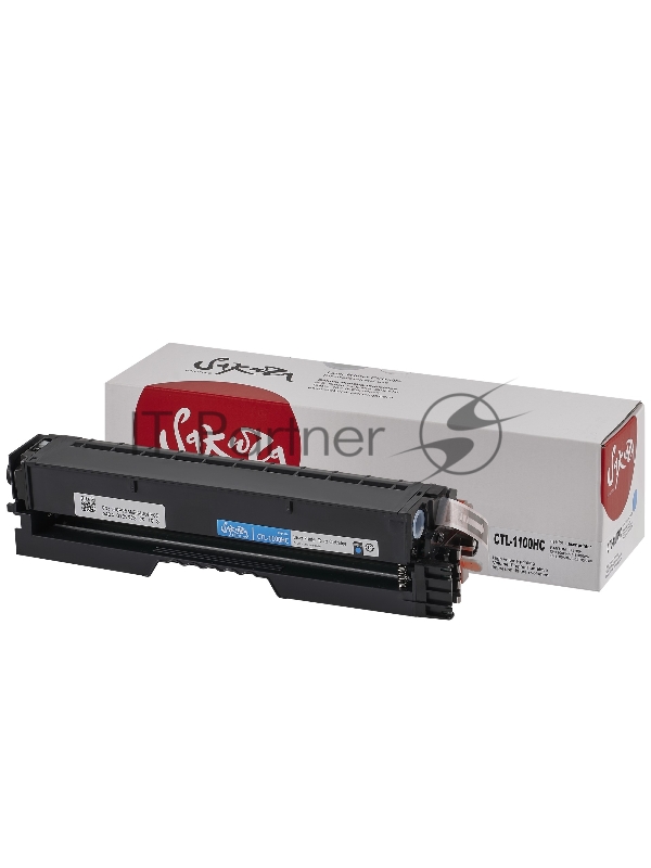 Картридж Sakura CTL-1100HC для Pantum, голубой, 2300к.