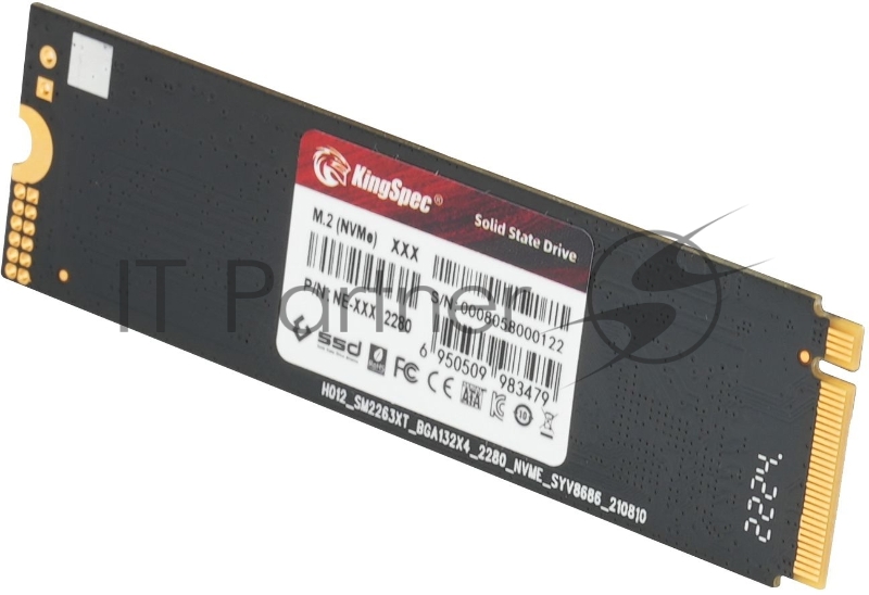 Накопитель SSD Kingspec PCIe 3.0 x4 2TB NE-2TB M.2 2280