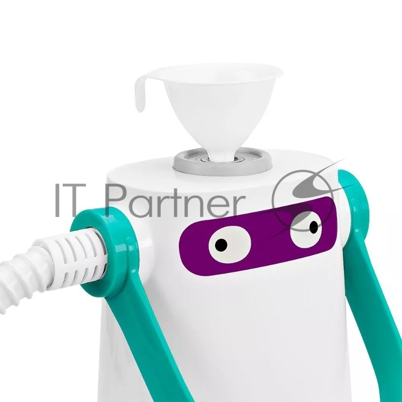 Пароочиститель ручной Kitfort КТ-9109-3 1000Вт белый/бирюзовый