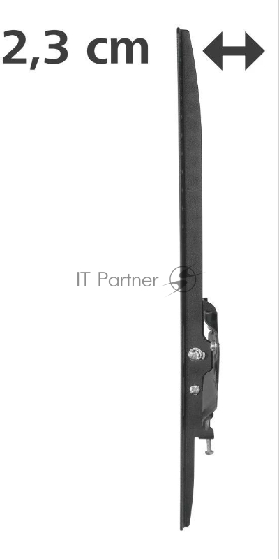 Кронштейн для телевизора Hama 00220809 черный 32-65 макс.35кг настенный фиксированный