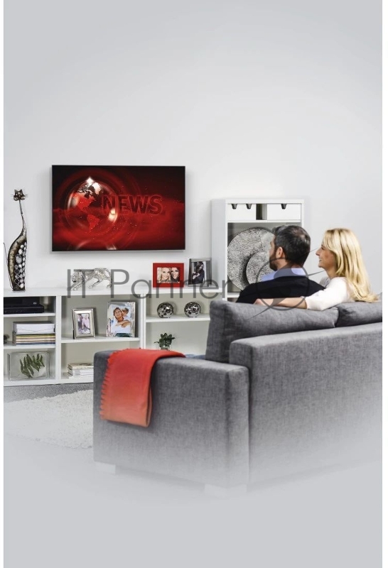 Кронштейн для телевизора Hama 00220809 черный 32-65 макс.35кг настенный фиксированный