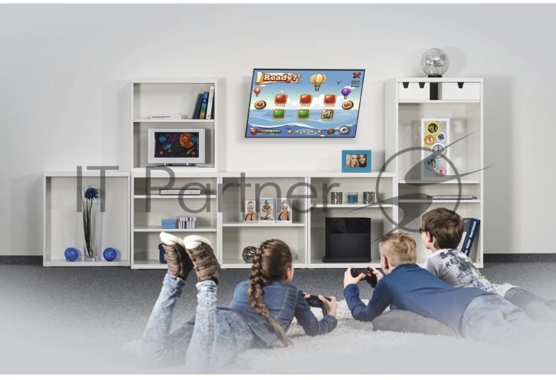 Кронштейн для телевизора Hama 00220810 черный 32-65 макс.35кг настенный наклон