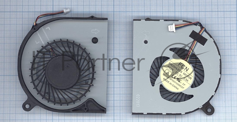 Вентилятор (кулер) для ноутбука Acer Aspire V15 Nitro VN7-591 (левый)