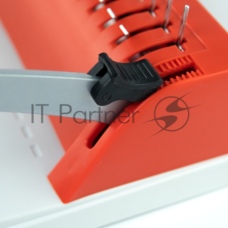 Переплетчик Heleos БП9п бело-красный (БП9ПБК) A4/перф.9л.сшив/макс.150л./пла (6-19мм)