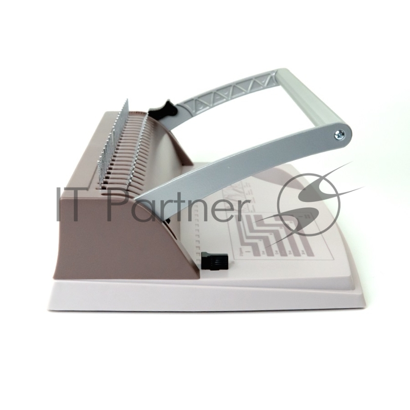 Переплетчик Heleos БП9п коричневый (БП9ПК) A4/перф.9л.сшив/макс.150л./пла (6-19мм)