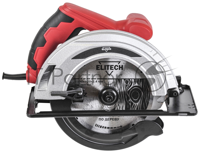 Циркулярная пила (дисковая) Elitech ПД 190 1300Вт (настольная)