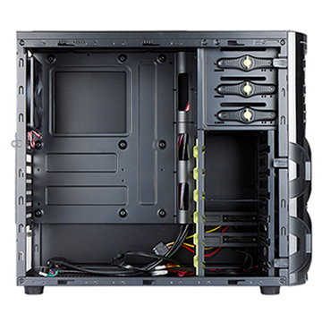 Корпус Miditower IN-WIN IW-MG136U3, ATX, черный (без БП)